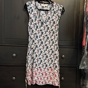 LOFT Floral Sleeveless Dress